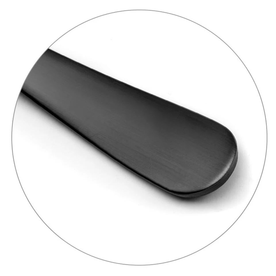 Amefa Austin Black 6 Koffielepels 4 Amefa Austin Black 6 Koffielepels - Afbeelding 2