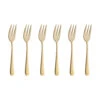 Amefa Austin Gold 6 Cake Gebaksvorkjes -Amefa Verkoopwinkel 1000020869