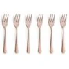 Amefa Austin Copper 6 Gebaksvorkjes
