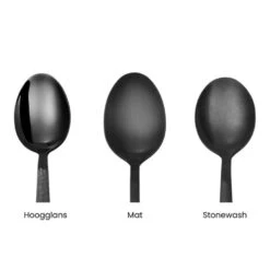 Amefa Austin Zwart - 16 Delige Bestekset- 4 Persoons -Amefa Verkoopwinkel 1000087306 0110