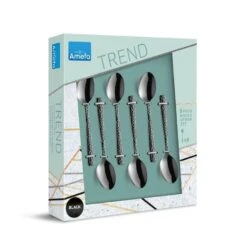 Amefa Felicity - 6 Theelepels - Zwart -Amefa Verkoopwinkel 1000087318 0101