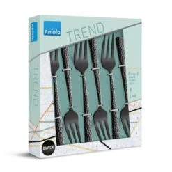 Amefa Felicity - 6 Gebaksvorkjes - Zwart 9 Amefa Felicity - 6 Gebaksvorkjes - Zwart -Amefa Verkoopwinkel 1000087321 0102