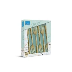 Amefa Felicity - 6 Gebaksvorkjes - Champagne -Amefa Verkoopwinkel 1000088140 0102