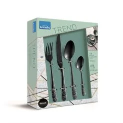Amefa Austin Frost - 16-delige Bestekset Voor 4 Personen - Mat Zwart 8 Amefa Austin Frost - 16-delige Bestekset Voor 4 Personen - Mat Zwart -Amefa Verkoopwinkel 1000090549 0102