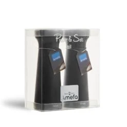 Amefa Modern - Peper- En Zoutmolenset - Zwart - 15 Cm -Amefa Verkoopwinkel 1000093296 0102