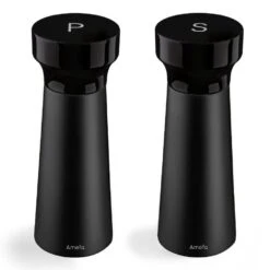 Amefa Modern - Peper- En Zoutmolenset - Zwart - 15 Cm
