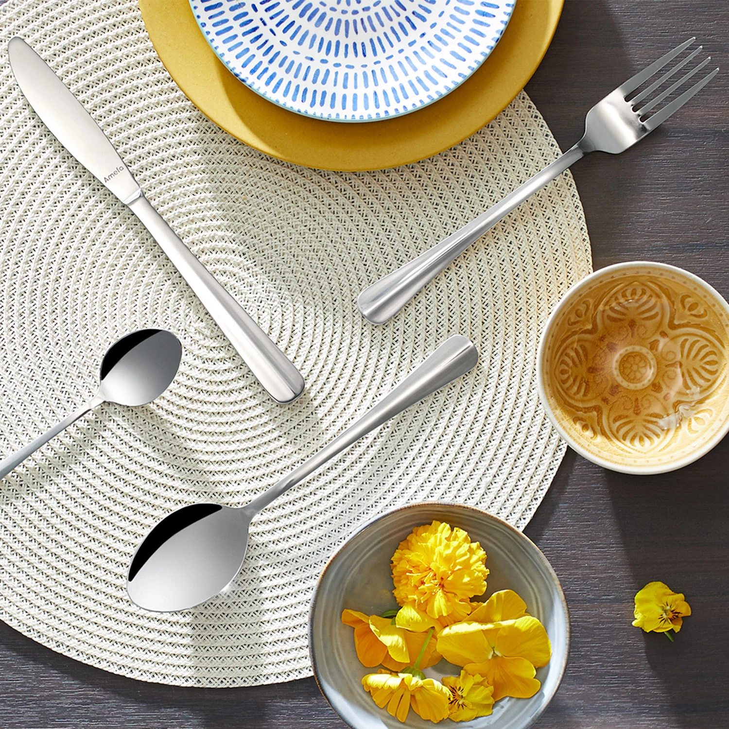 Amefa Bestekset Napoli 24 Delig 6 Amefa Bestekset Napoli 24 Delig - Afbeelding 4