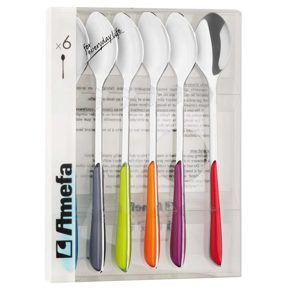 Amefa 6-delige IJslepelset Eclat 4 Amefa 6-delige IJslepelset Eclat - Afbeelding 2